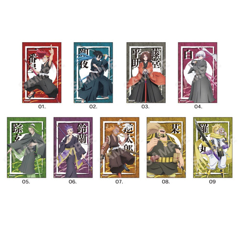 『ブッチギレ!』サテン地ステッカー 01 第1弾 BOXA (全9種)